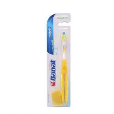 Banat Acrobat Plus Adult Toothbrush Medium 2 Pieces