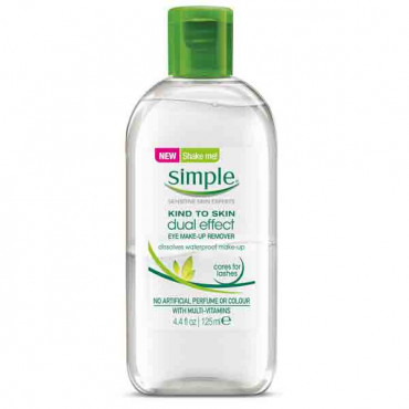 Simple Kts Dual Effect Eye Make Up Remover 125ml