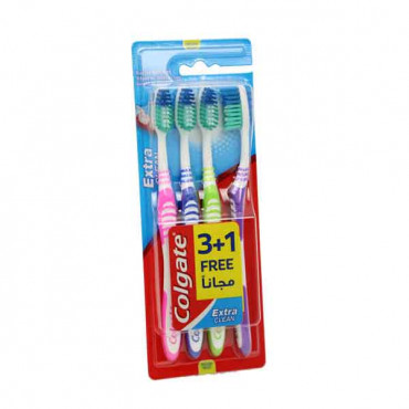 Colgate Extra Clean Toothbrush 4 Pieces