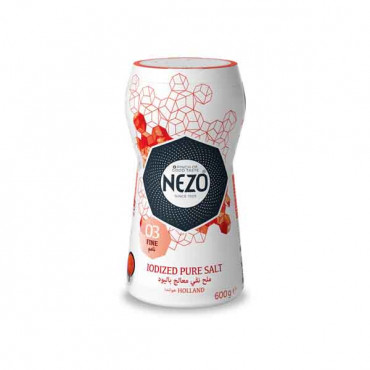 Nezo Salt Iodised Bottle 600g