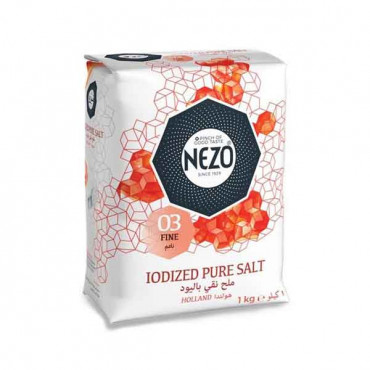 Nezo Salt Iodised Packet 1kg