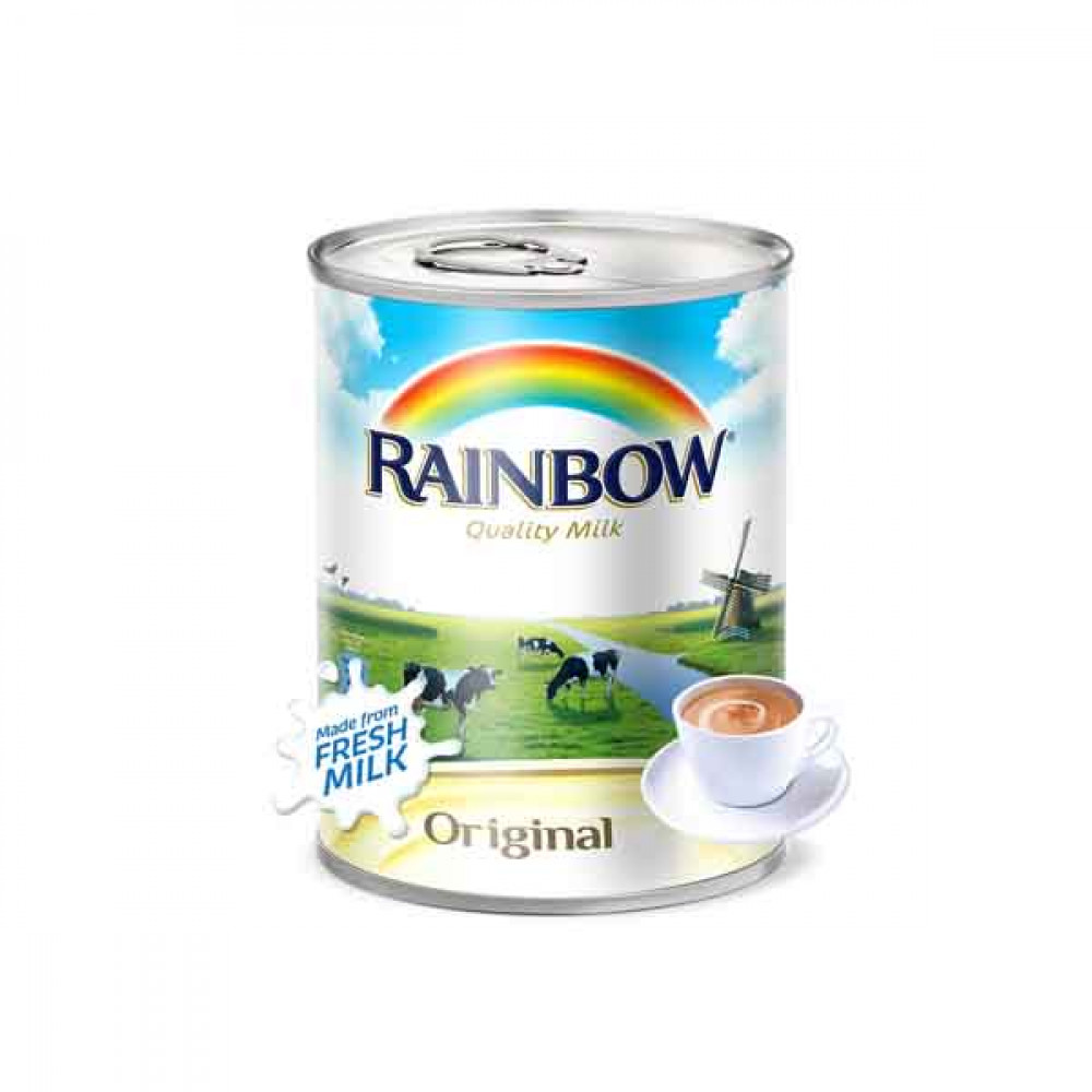 Rainbow Original Vitamin D Evaporated Milk 410g * 48S