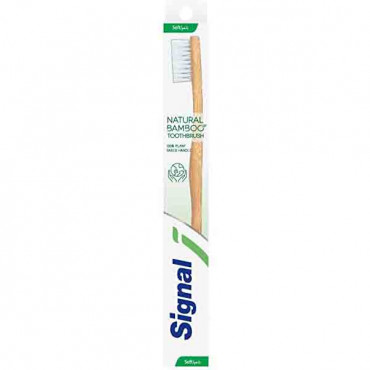 Signal Natural Soft Bamboo Panda Toothbrush