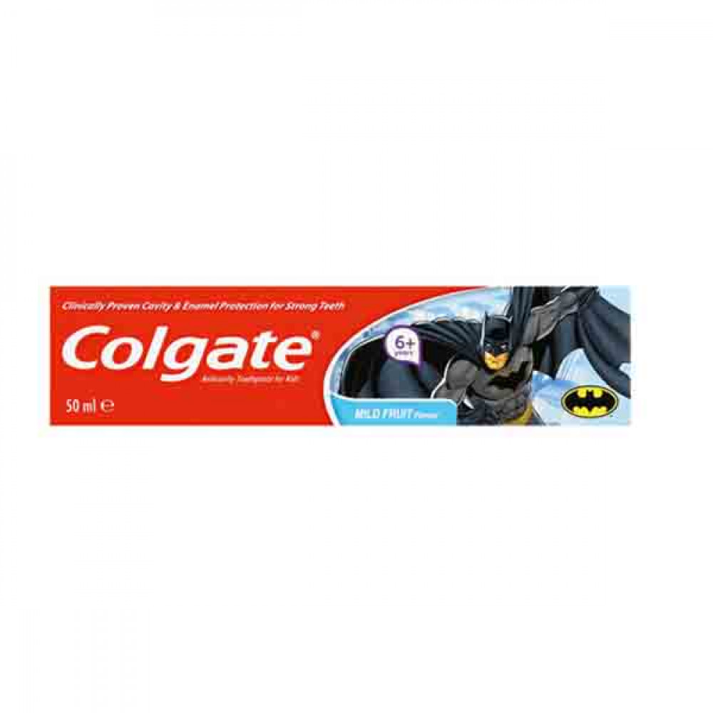 Colgate Smiles Toothpaste Kids Batman 50ml x 6 Pieces