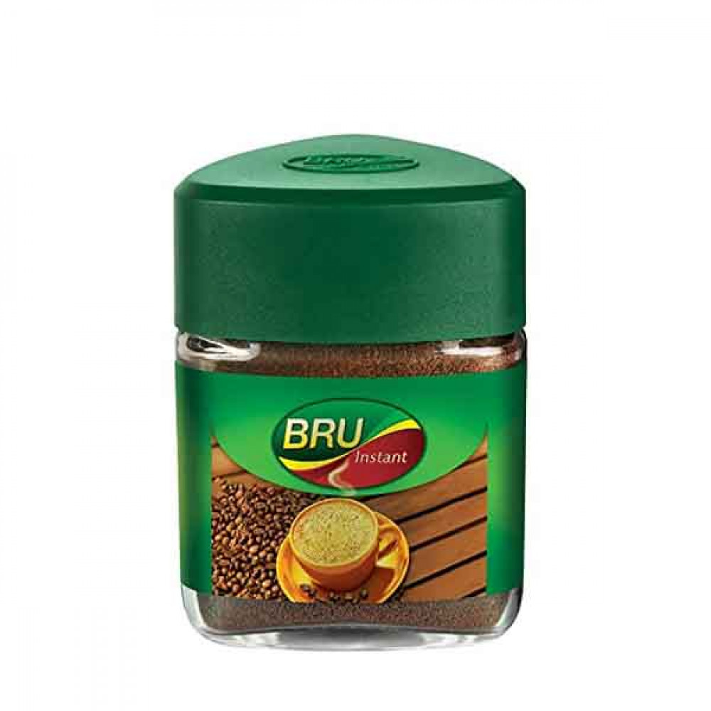 Bru Coffee glass Bottle 50g