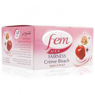 Fem Apple & Bleach Fairness Cream 50g
