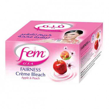 Fem Bleach Apple & Peach Fairness Cream 100g