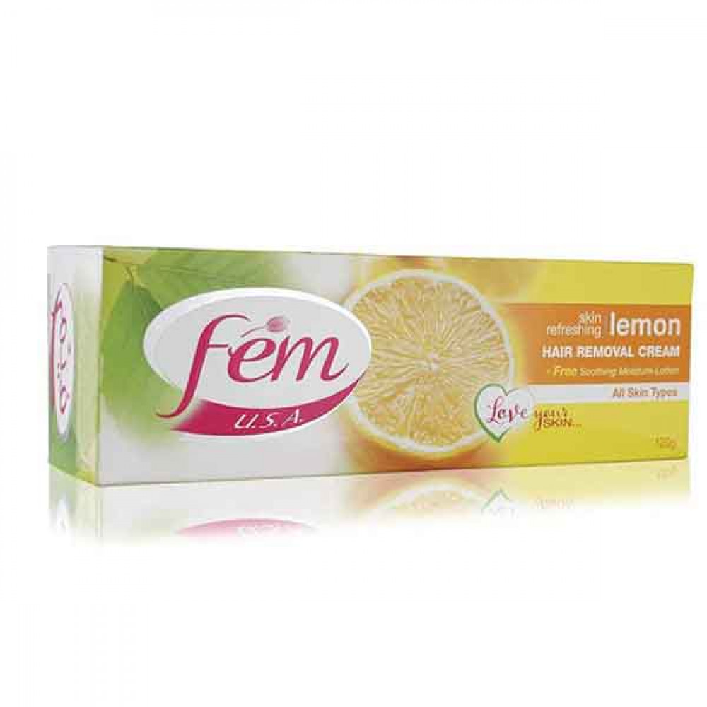 Fem Lemon Hair Removing Cream 120g