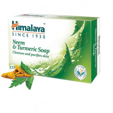 Himalaya Protective Neem & Turmeric Soap 125g x 6 Pieces