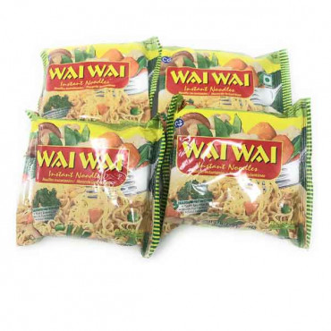 Wai Wai Chicken Flavour Noodles 75g x 5 Pieces