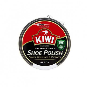 Kiwi Black Shoe Polish 50ml