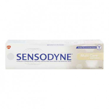 Sensodyne Toothpaste Multi Care Plus White 75ml